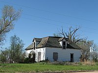 USA - Texola OK - Abandoned Boarded-Up House (20 Apr 2009)